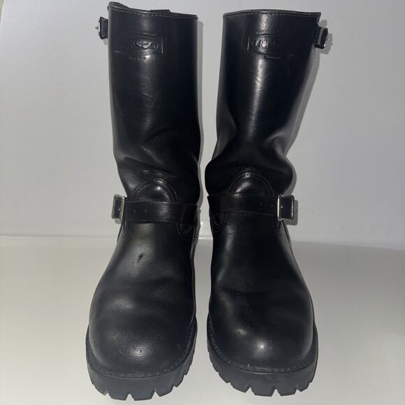 Vtg WESCO WEST COAST Size 12 Biker Motorcycle Engineer Boss VIBRAM Buckle BOOTS main image 15